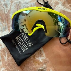 Vintage Sunglass Museum Sports Running Sunglasses